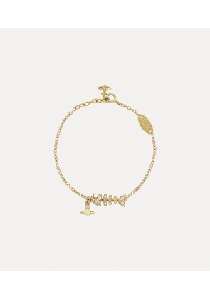 Vivienne Westwood Lyall Bracelet Gold-white-cz- Gold-white-cz- Women