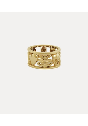 Vivienne Westwood Leonce Ring Gold Silver Unisex