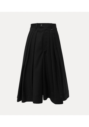 Vivienne Westwood Culottes Wool Black S Unisex