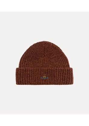 Vivienne Westwood Sporty Beanie Sporty Knit Orange Os-u Unisex