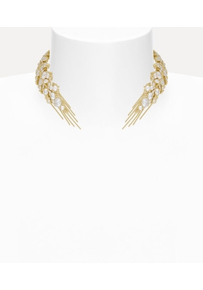 Vivienne Westwood Chloris Necklace Gold Cubic Zirconia Women