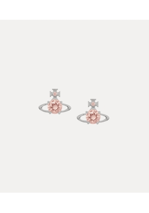 Vivienne Westwood Reina Earrings Platinum-champagne-cz Platinum-champagne-cz Women