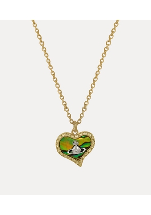 Vivienne Westwood Petra Pendant Necklace -Gold-platinum-peridot-mop-jonquil-crystal -Gold-platinum-peridot-mop-jonquil-crystal Women