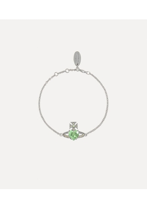 Vivienne Westwood Ariella Bracelet Platinum-light-green-cz-chrysolite-crystal Platinum-light-green-cz-chrysolite-crystal Women