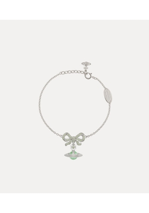 Vivienne Westwood Octavie Bracelet Platinum-apple-green-light-green-cz Platinum-apple-green-light-green-cz Women