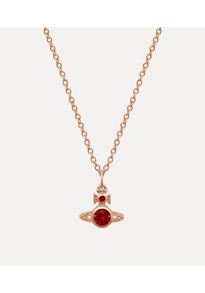 Vivienne Westwood London Orb Pendant Necklace Pink-gold-red-cz Pink-gold-red-cz Women
