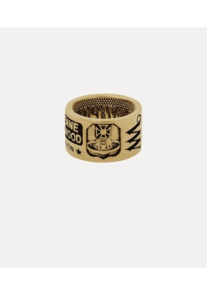 Vivienne Westwood Lancelot Ring Antique-gold Antique-gold Unisex