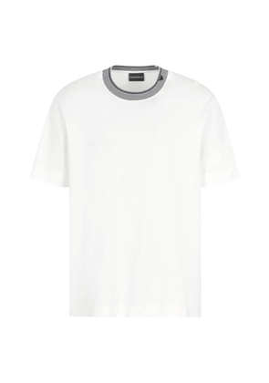 Emporio Armani Trimmed Crew-Neck Jersey T-Shirt