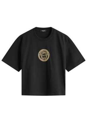 Versace Medusa Cotton Crop T-Shirt