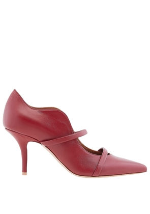 Malone Souliers Maureen 70 Double Straps Leather Pumps