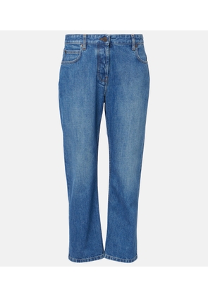 The Row Riaco mid-rise slim jeans