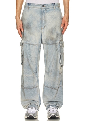 Diesel Fish Cargo Jeans in Denim - Denim-Light. Size 34 (also in ).