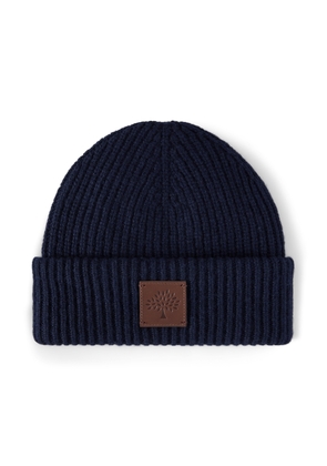 Mulberry Women's Solid Wool Beanie Night Sky