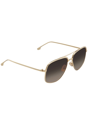 Victoria Beckham Browm Gradient Square Ladies Sunglasses VB200S 714 57