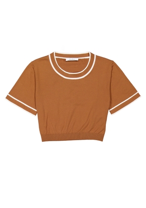 Max Mara Uscio Crop Top, Size Large