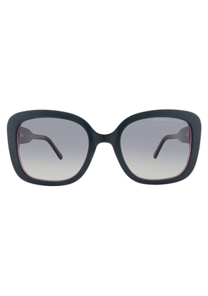 Marc Jacobs Dark Grey Shaded Square Ladies Sunglasses MARC 625/S 0ZI9/9O 54