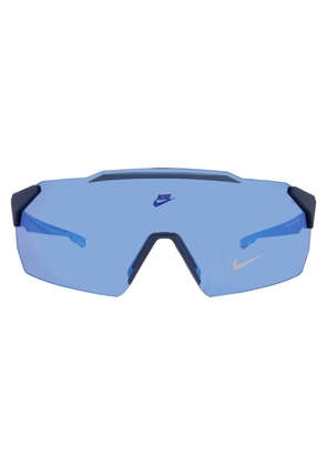 Nike Blue Mirror Shield Mens Sunglasses NIKE LIMITLESS SHIELD IB3521X 492 61