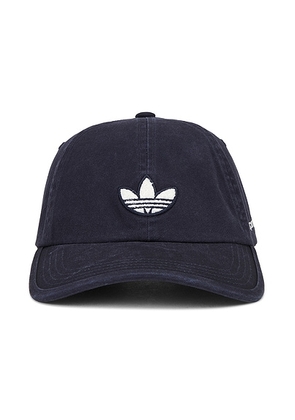 Adidas Originals X Sporty & Rich Baseball Cap in Dark Navy - Navy. Size all.