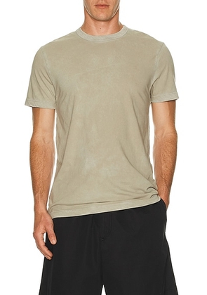 COTTON CITIZEN The Classic Crew Neck Tee in Vintage Cloud - Grey. Size L (also in M, S, XL/1X, XXL/2X).