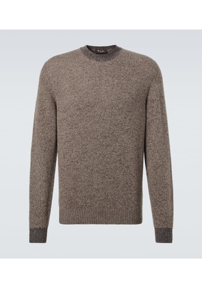 Loro Piana Crewneck wool and cashmere sweater