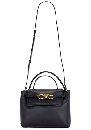 Bottega Veneta Small Ciao Ciao Bag in Nocturnal & Muse Brass - Navy. Size all.