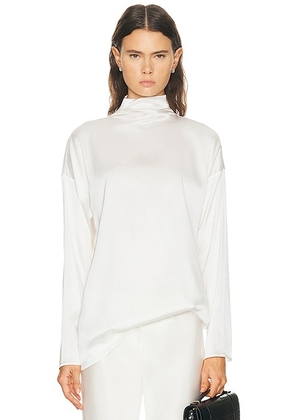 EAVES Bodil Top in Ivory - Ivory. Size L (also in M, S, XL, XS, XXS).