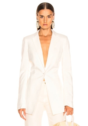 JACQUEMUS Bergamo Jacket in Off White - Neutral. Size 36 (also in ).