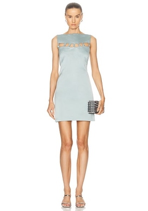 Cult Gaia Ember Sleeveless Dress in Hydrangea - Baby Blue. Size S (also in ).