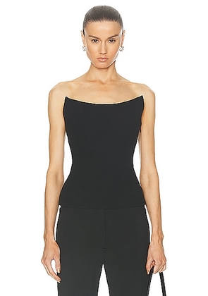 Givenchy Corset Bustier Top in Black - Black. Size 34 (also in ).