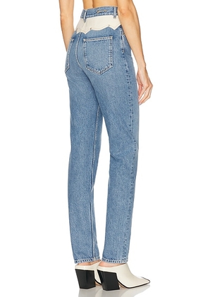 Givenchy Slim Leg Jeans in Denim Blue - Blue. Size 26 (also in ).