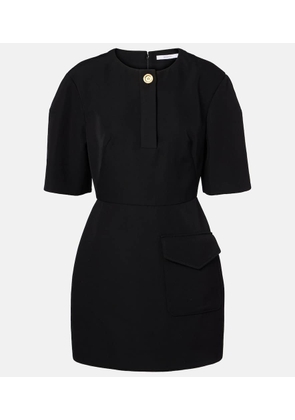 Givenchy Wool grain de poudre minidress