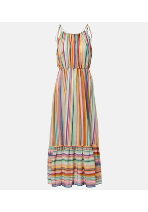 Missoni Zigzag cotton and silk maxi dress