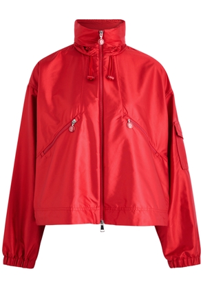 Moncler Hemar Nylon Parka - Red - 3 (UK 14 / L)