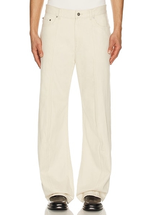 Helmut Lang Ski Jean in Ecru - Ivory. Size 30 (also in ).