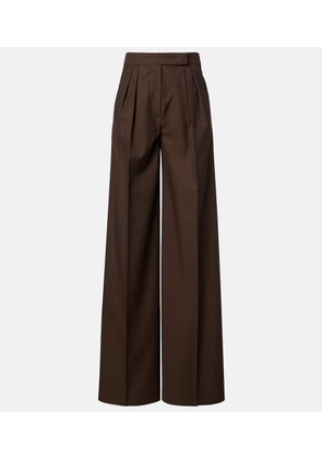Max Mara Quorum virgin wool wide-leg pants