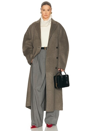 JACQUEMUS Le Manteau D'homme Curvio in Dark Grey - Grey. Size 36 (also in ).