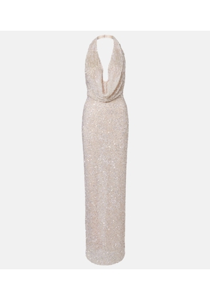 Rachel Gilbert Sequined gown