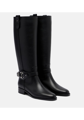 Christian Louboutin Dianouchette leather biker boots