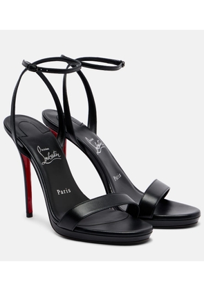 Christian Louboutin Miss Z 120 leather slingback pumps