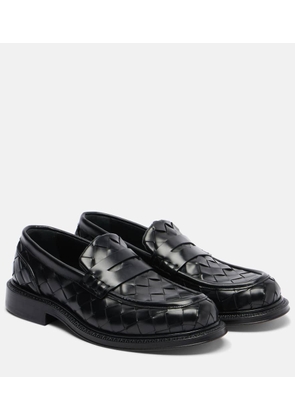 Bottega Veneta James Intrecciato leather loafers