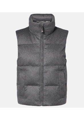 Max Mara The Cube Amoroso cashmere down vest