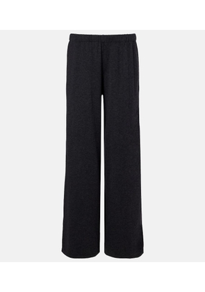 Lisa Yang Aina cotton and cashmere wide-leg pants