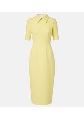 Emilia Wickstead Valletta wool crepe midi dress