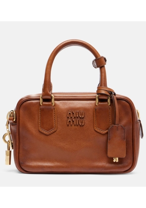 Miu Miu Arcadie Small leather tote bag