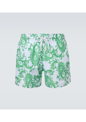 Etro Paisley swim trunks