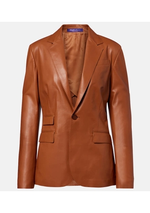 Ralph Lauren Collection Parker leather blazer