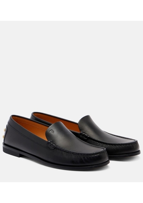 Tod's Studded leather loafers