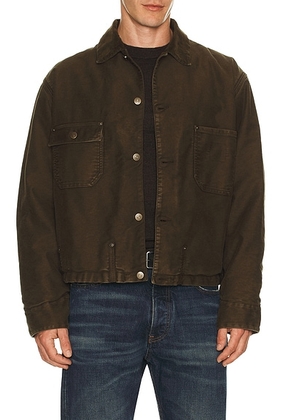 Maison Margiela Sportsjacket in Marbre Army - Brown. Size 48 (also in 50).