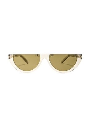 Saint Laurent SL 563 Sunglasses in Grey - Grey. Size all.