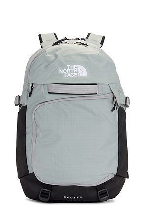 The North Face Router Backpack in Meld Grey & TNF Black - Grey. Size all.